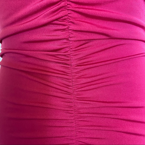 Pink Ruched Dress - Picture 6 of 16